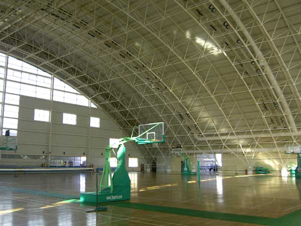 新泰篮球馆网架